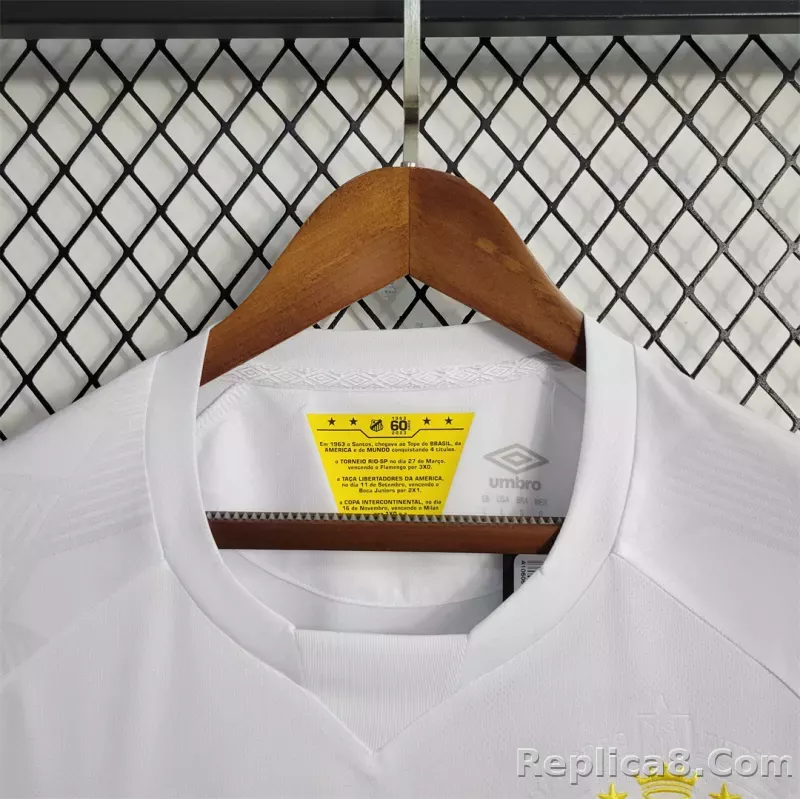 23-24 Santos FC Home Jersey - detail