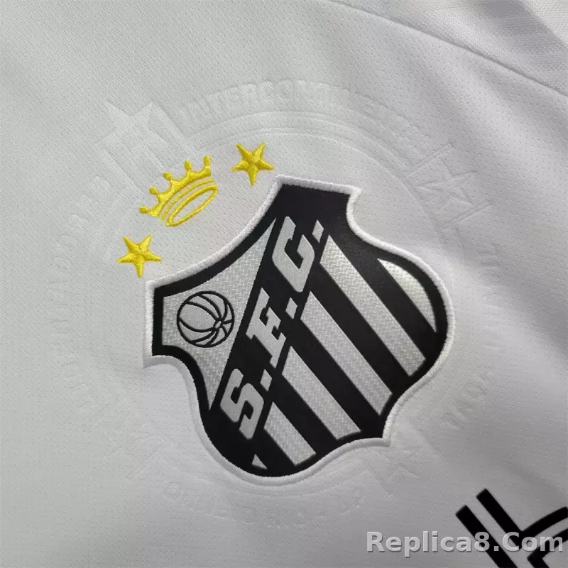 23-24 Santos FC Home Jersey - detail