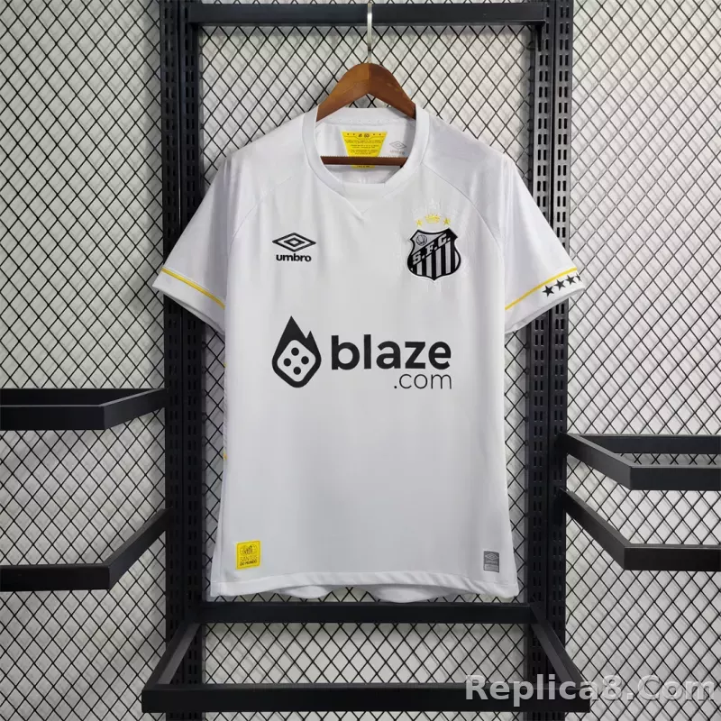 23-24 Santos FC Home Jersey - detail