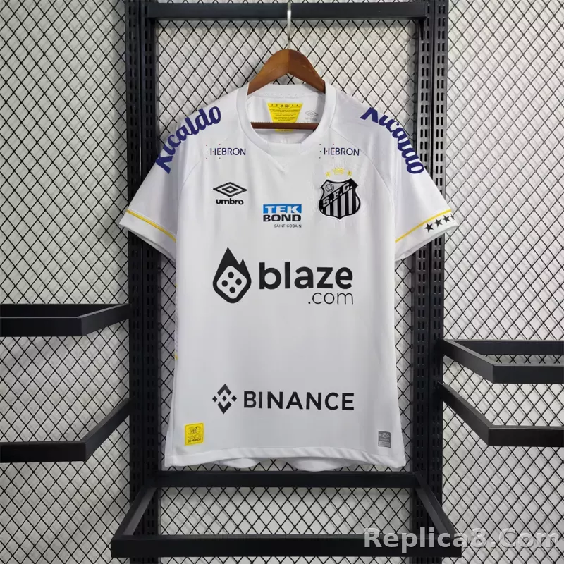 23-24 Santos FC Home Jersey - detail
