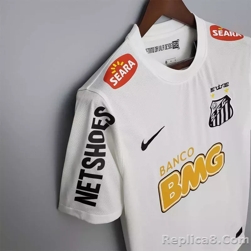2011/12 Santos FC Home Retro Jersey - detail
