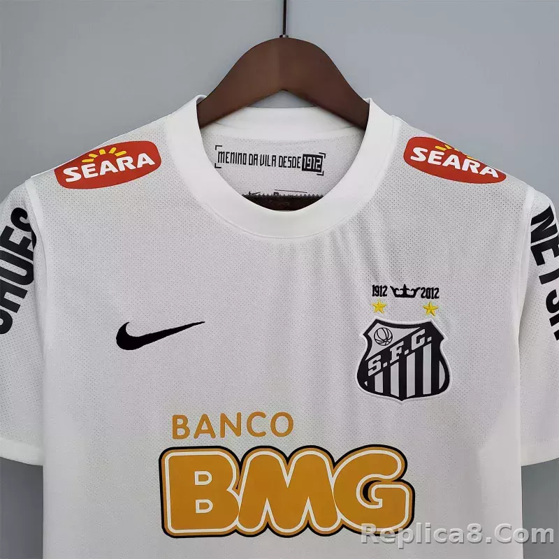 2011/12 Santos FC Home Retro Jersey - detail