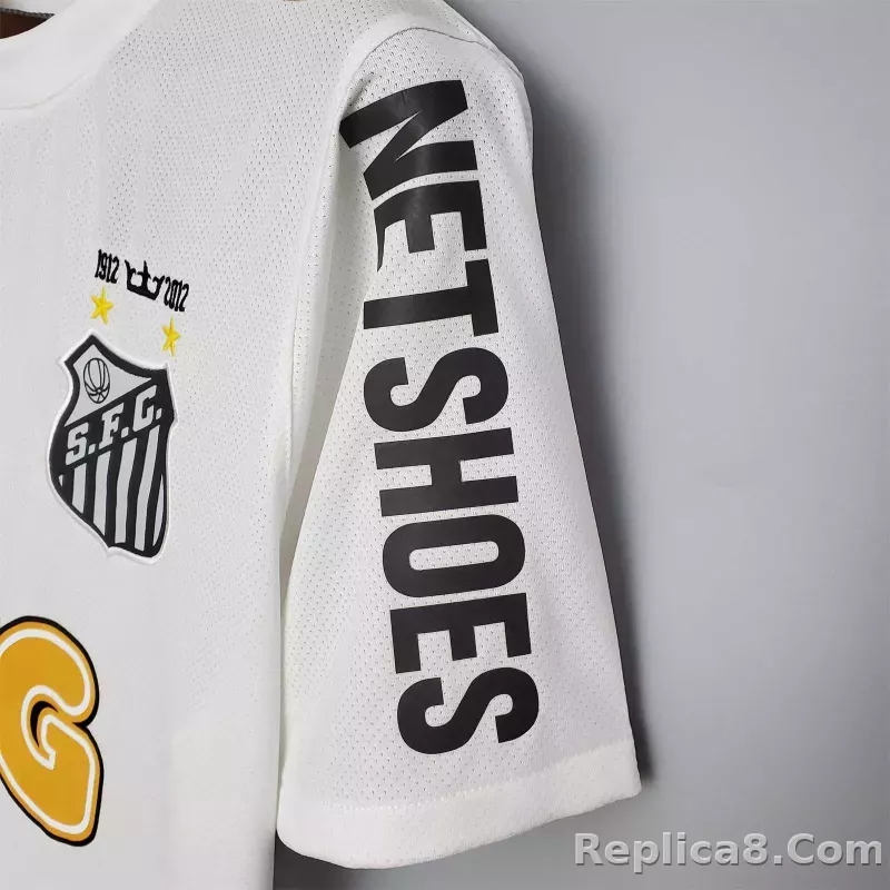 2011/12 Santos FC Home Retro Jersey - detail