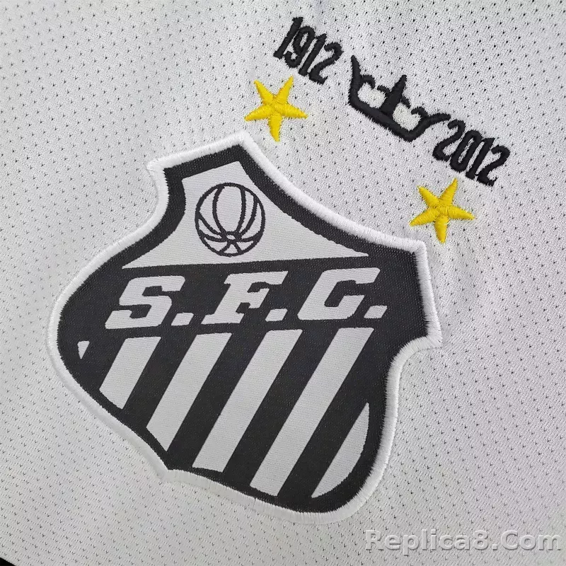 2011/12 Santos FC Home Retro Jersey - detail