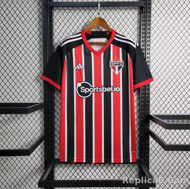 23-24 Sao Paulo FC Away Soccer Jersey
