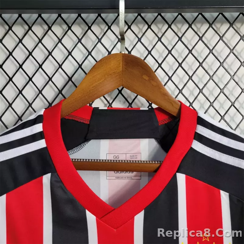 23-24 Sao Paulo FC Away Soccer Jersey - detail