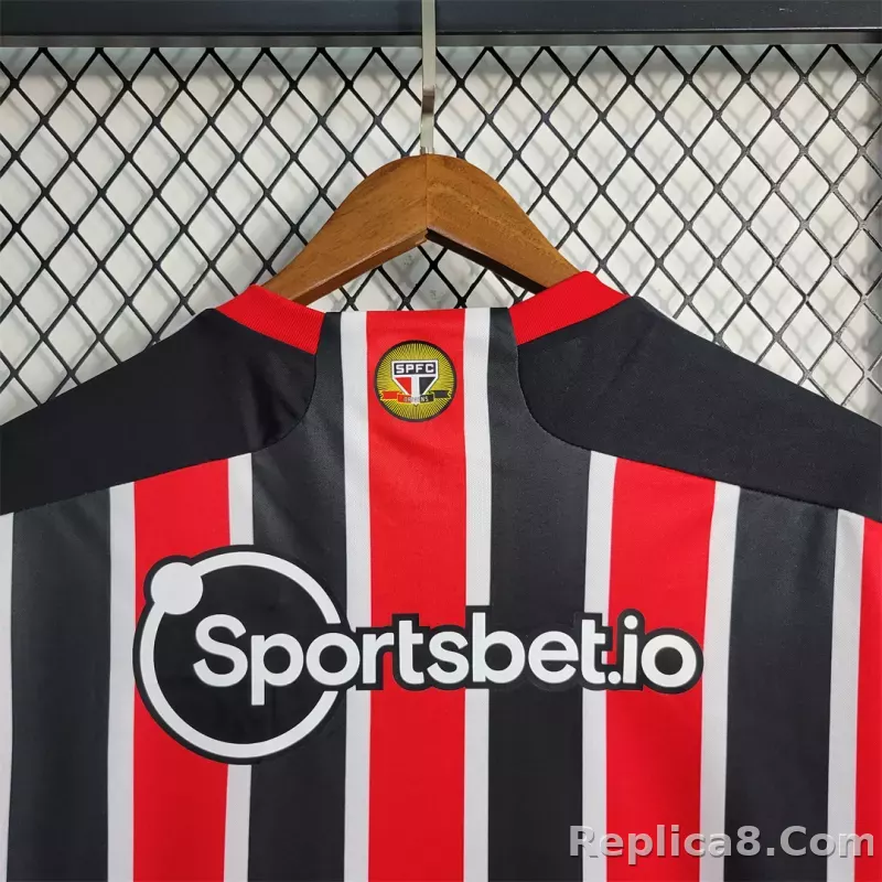 23-24 Sao Paulo FC Away Soccer Jersey - detail