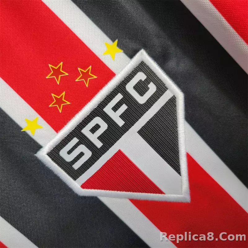 23-24 Sao Paulo FC Away Soccer Jersey - detail