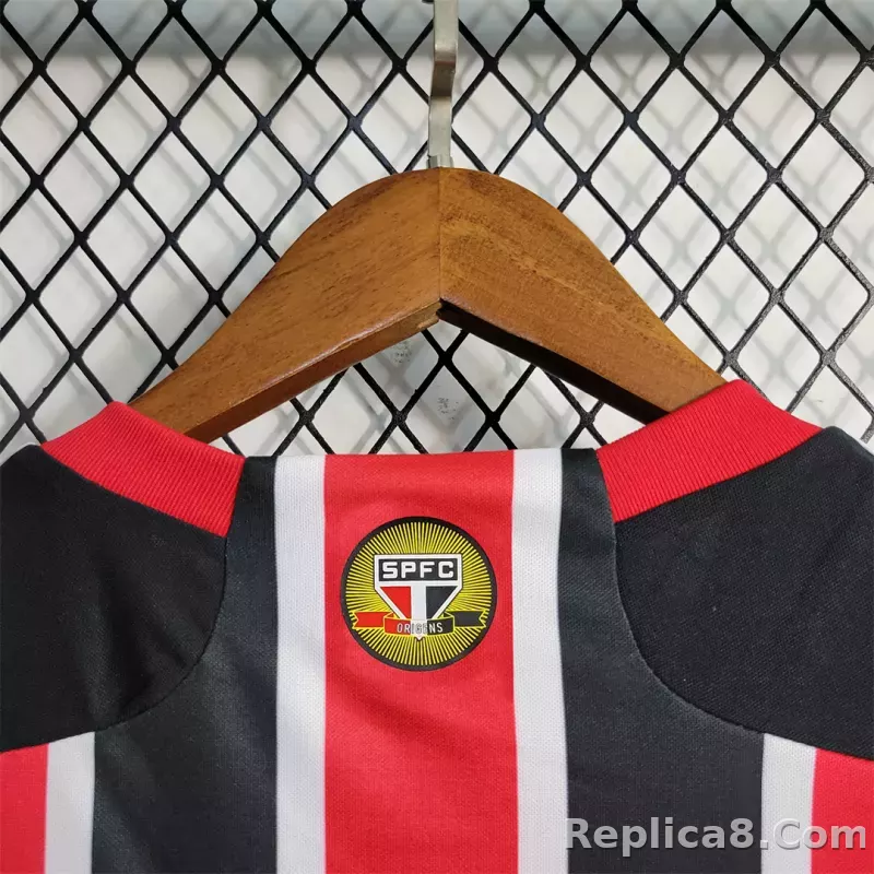23-24 Sao Paulo FC Away Soccer Jersey - detail