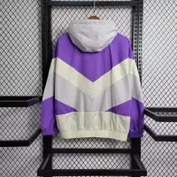 2023 São Paulo Windbreaker Purple Soccer Jersey 1:1 Thai Quality - view 3
