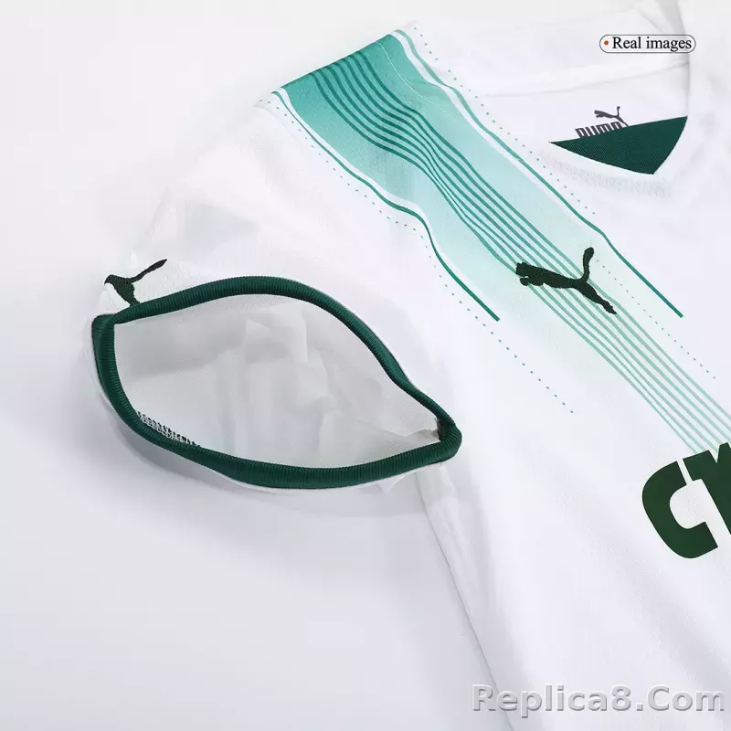 23-24 SE Palmeiras Away Kids Kit Jersey+Shorts - detail