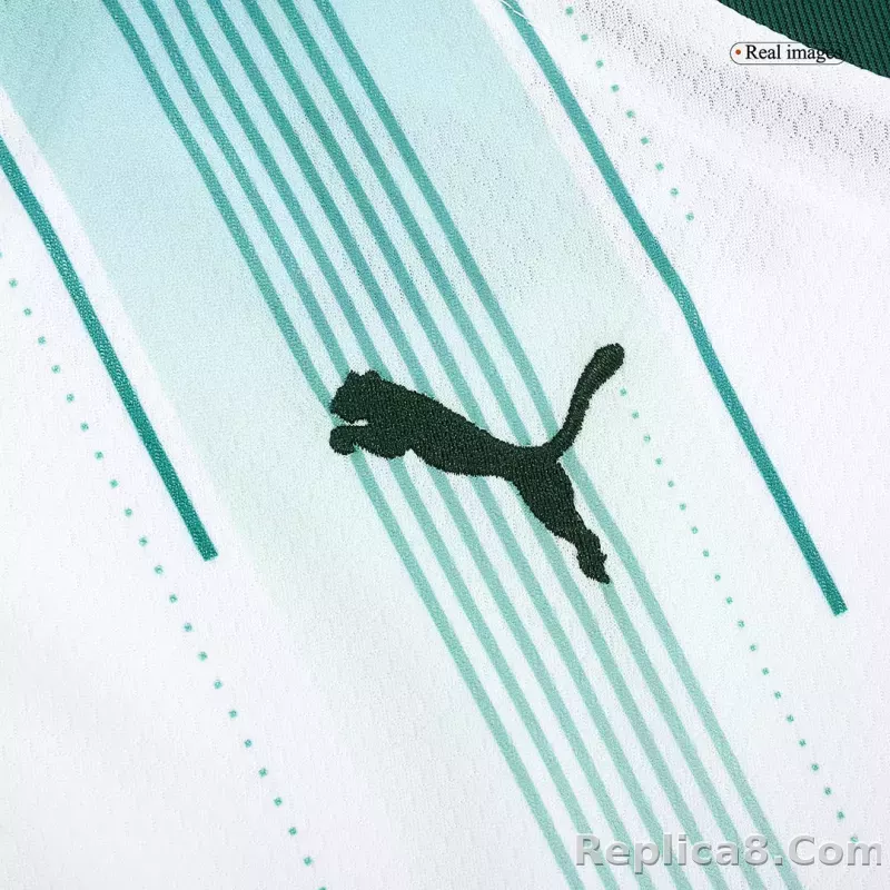 23-24 SE Palmeiras Away Kids Kit Jersey+Shorts - detail