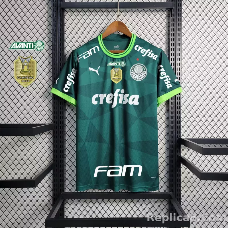 23-24 SE Palmeiras Home Jersey Fan Edition - detail