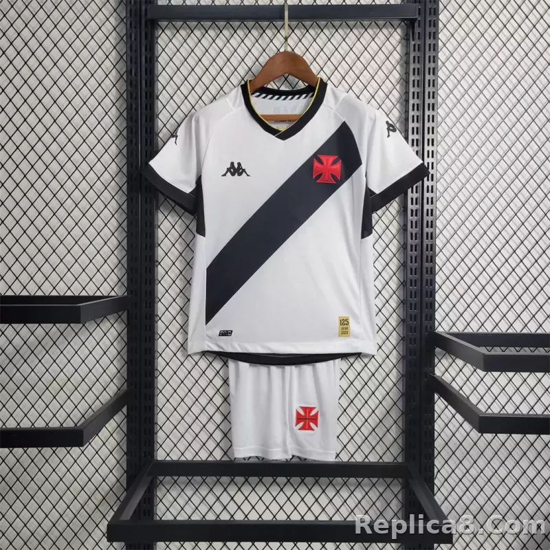 23-24 Vasco da Gama Away Kids Kit Jersey+Shorts