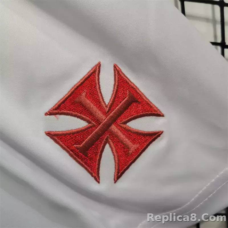 23-24 Vasco da Gama Away Kids Kit Jersey+Shorts - detail