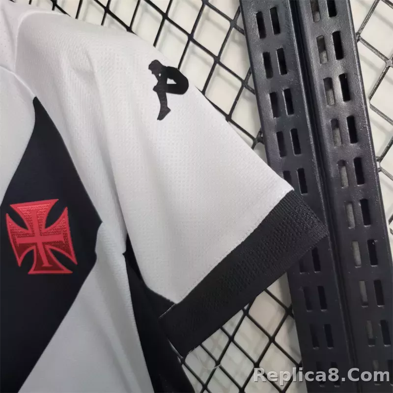 23-24 Vasco da Gama Away Kids Kit Jersey+Shorts - detail
