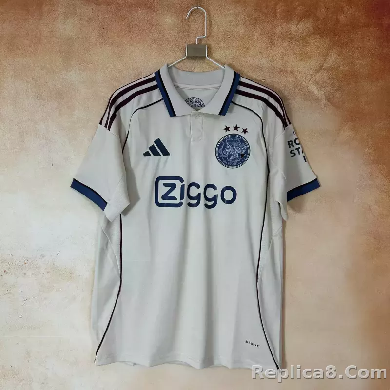25-26 Ajax Third Away Soccer Jersey