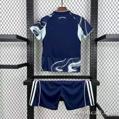 25-26 Ajax Away Soccer Kids Kit Jersey+Shorts - detail