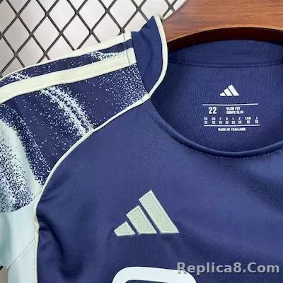 25-26 Ajax Away Soccer Kids Kit Jersey+Shorts - detail