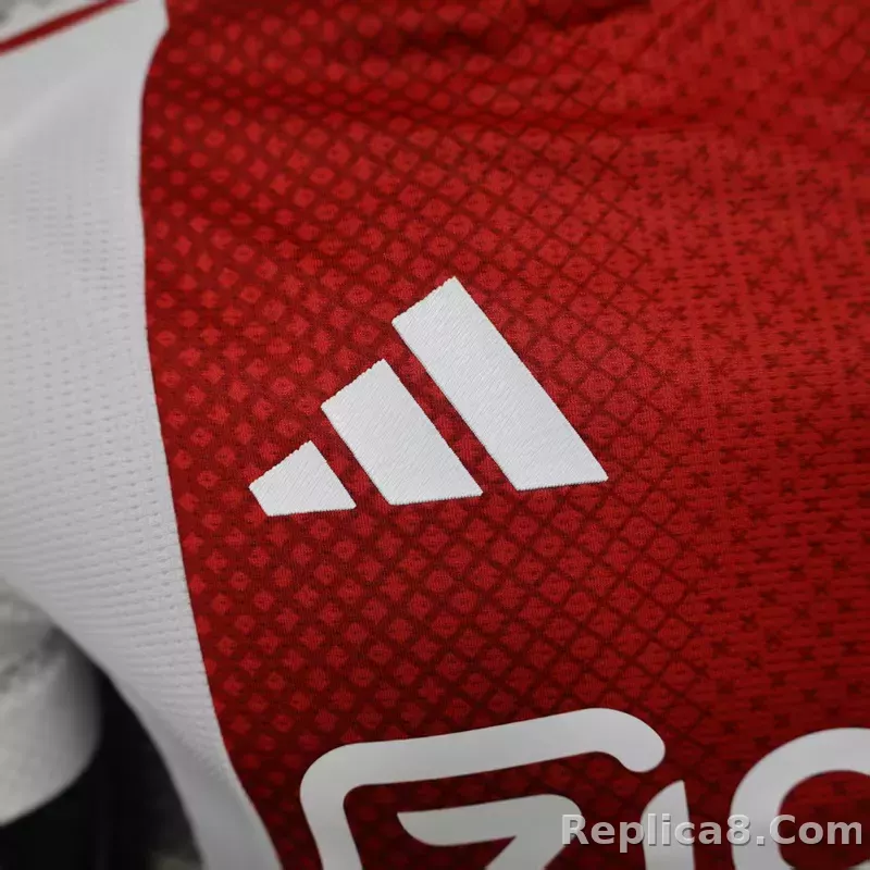 25-26 Ajax Home Soccer Jersey Player Version - detail