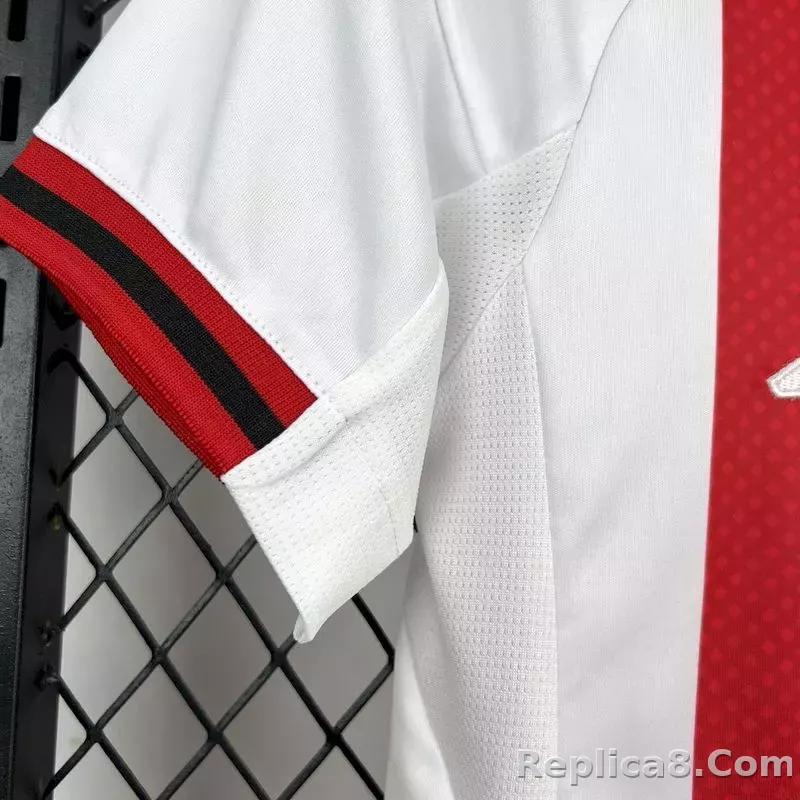 25-26 Ajax Home Soccer Kids Kit Jersey+Shorts - detail