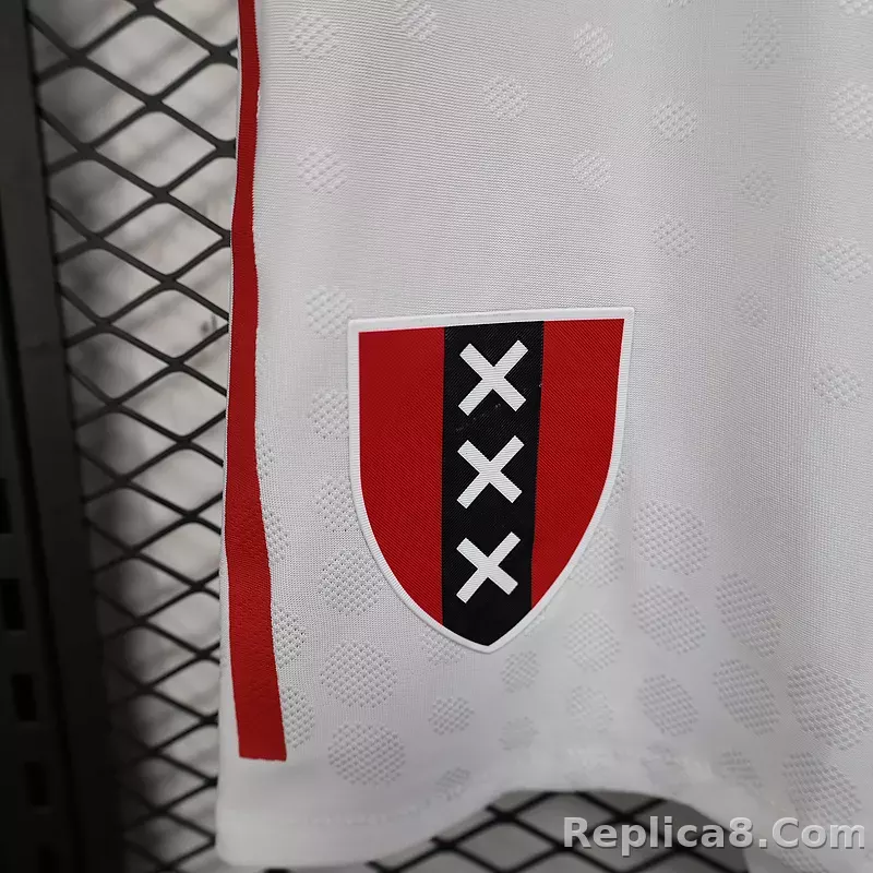 25-26 Ajax Home Soccer Shorts Player Version - detail