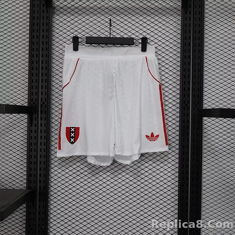 25-26 Ajax Home Soccer Shorts Player Version - detail
