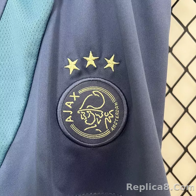24-25 Ajax Away Kids Kit Jersey+Shorts - detail