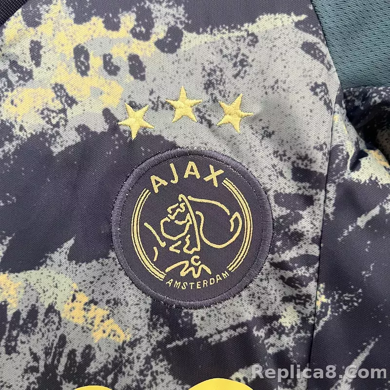 24-25 Ajax Away Kids Kit Jersey+Shorts - detail