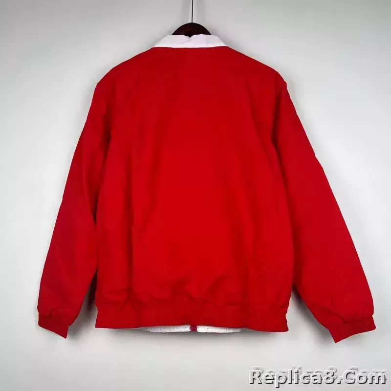2023/2024 Ajax Reversible Windbreaker（Red-White）Soccer Jersey 1:1 Thai Quality - detail