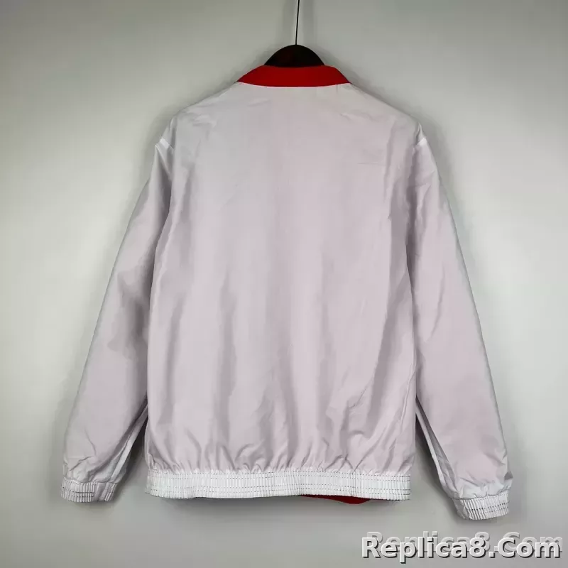 2023/2024 Ajax Reversible Windbreaker（Red-White）Soccer Jersey 1:1 Thai Quality - detail