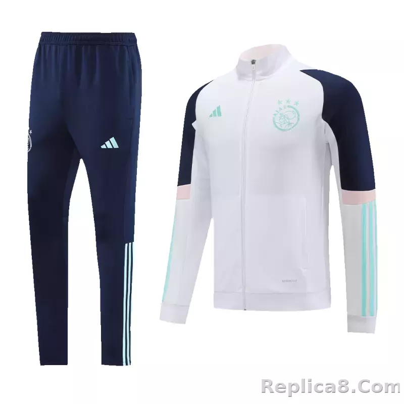 Ajax Training Kit (Jacket+Pants) White 2023/24