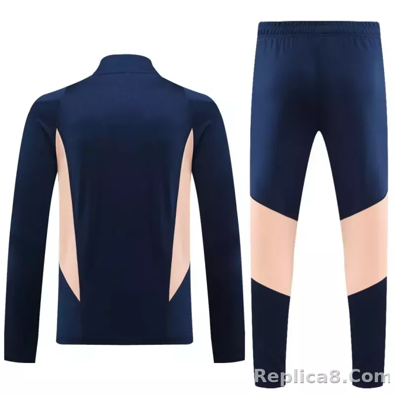 Ajax Zipper Sweat Kit(Top+Pants) Navy 2023/24 - detail
