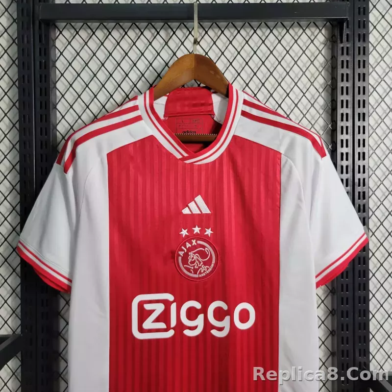 23-24 Ajax Home Jersey Fan Version - detail