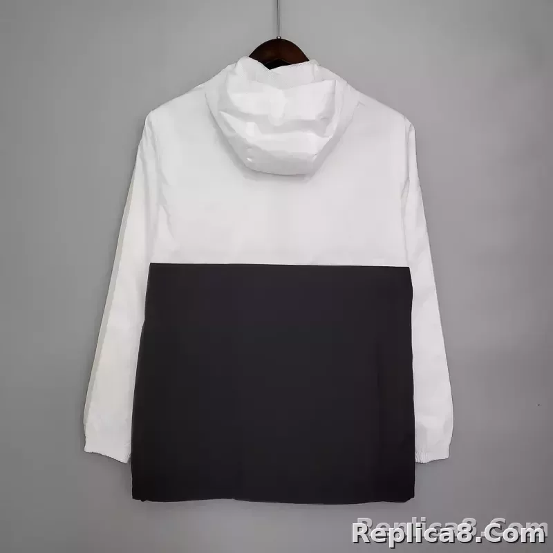 2021 Windbreaker Ajax Black & White - detail