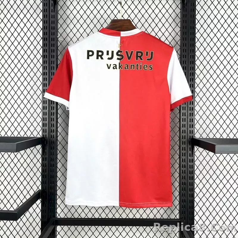 25-26 Feyenoord Home Soccer Jersey - detail