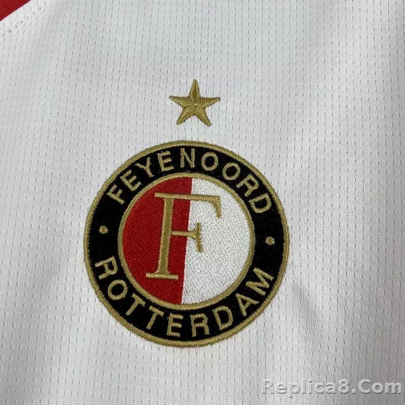 25-26 Feyenoord Home Soccer Jersey - detail