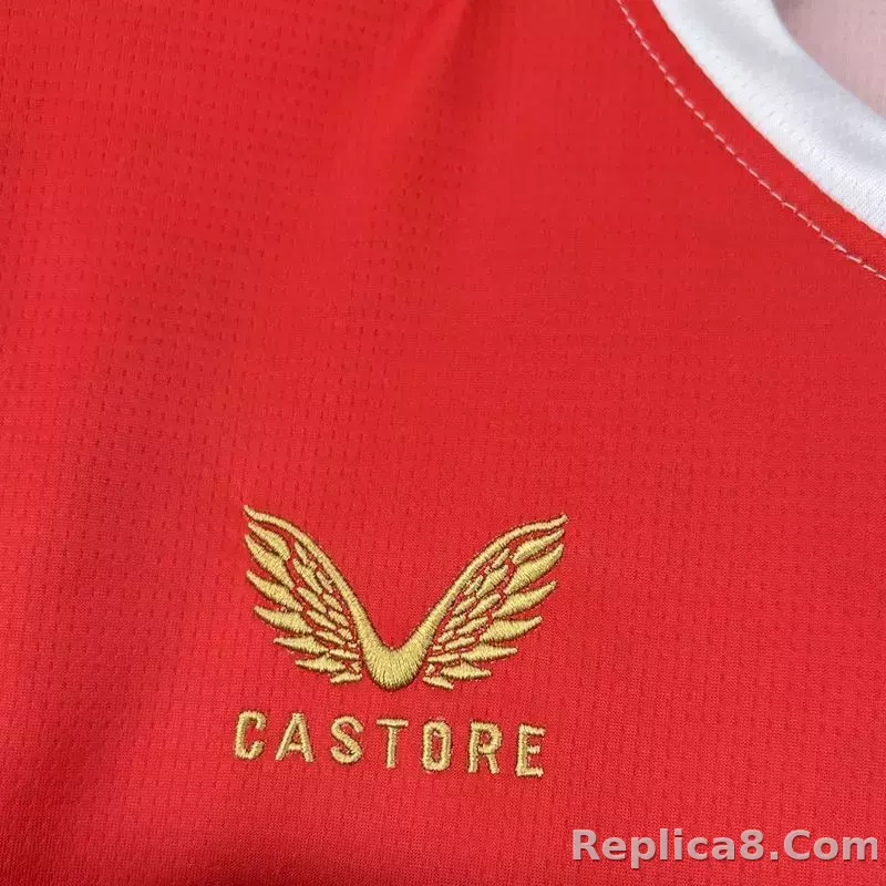 25-26 Feyenoord Home Soccer Jersey - detail