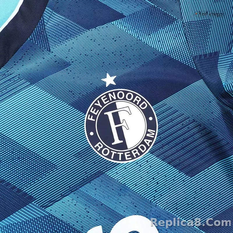 23-24 Feyenoord Away Kids Kit Jersey+Shorts - detail