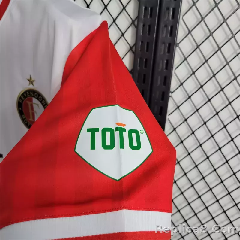 23-24 Feyenoord Home Jersey Fan Version - detail