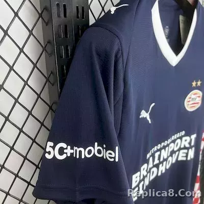 25-26 PSV Eindhoven Away Soccer Jersey - detail