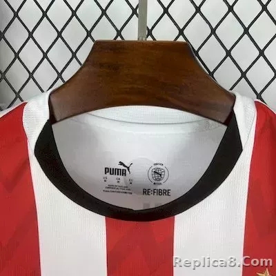 25-26 PSV Eindhoven Home Soccer Jersey - detail