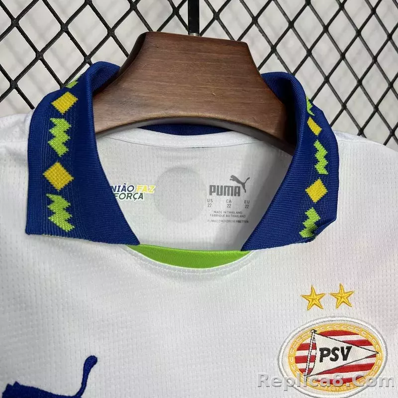24-25 PSV Eindhoven Third Away Kids Kit Jersey+Shorts - detail