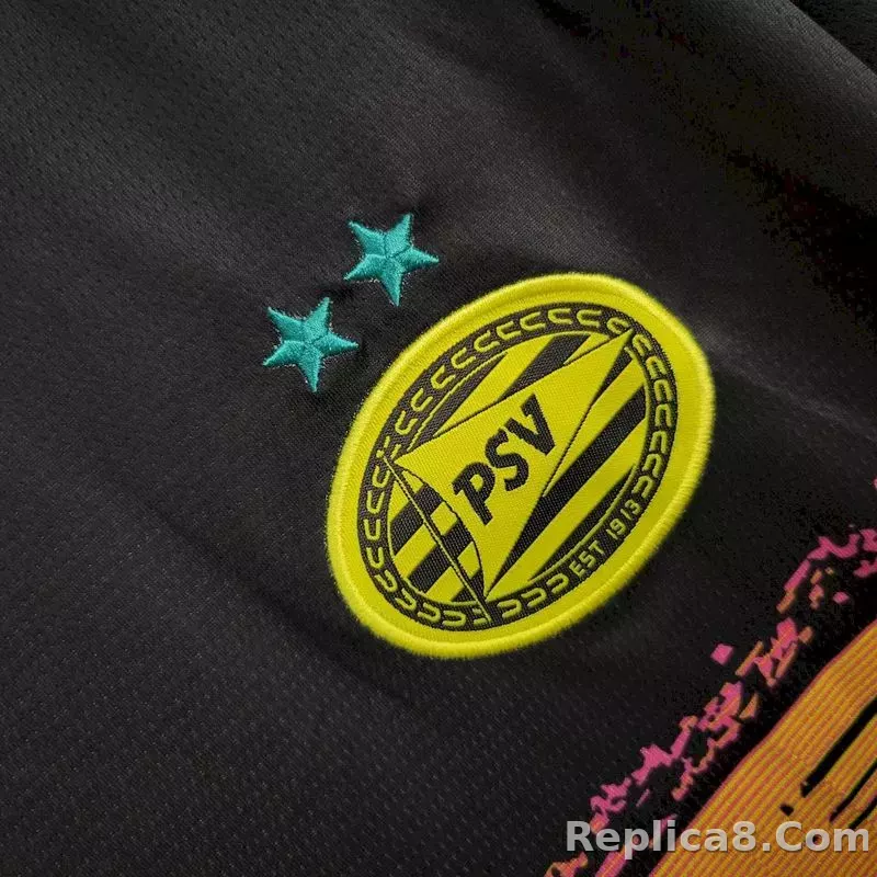 24-25 PSV Eindhoven Away Jersey Fan Version - detail