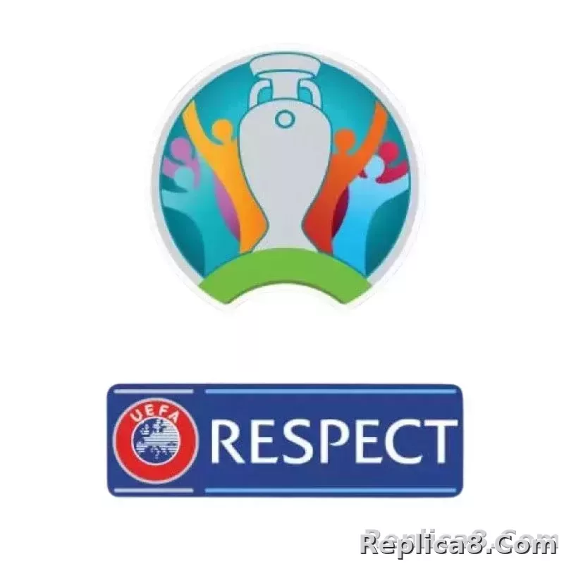 Original Player Issue UEFA Euro 2020 2021 Patch Badge + Respect