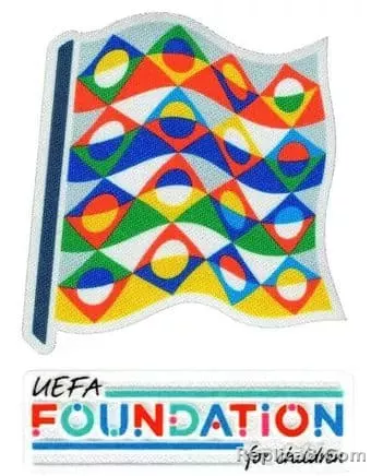 2023-25 UEFA Nations League Official Player Issue Size Football Badge Patch Set