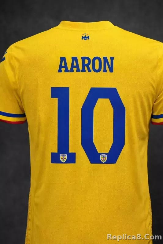 Romania  #10 AARON Nameset 2024 Euro Cup Printing