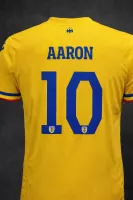 Romania  #10 AARON Nameset 2024 Euro Cup Printing - view 1
