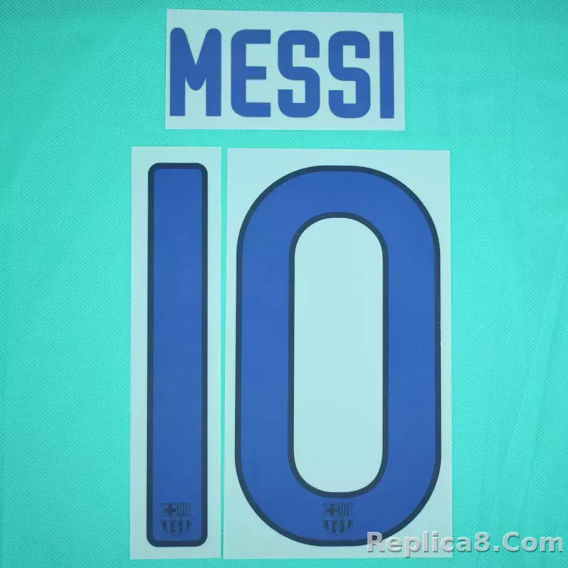 2011-12 Barcelona Third Name Number Set #10 MESSI