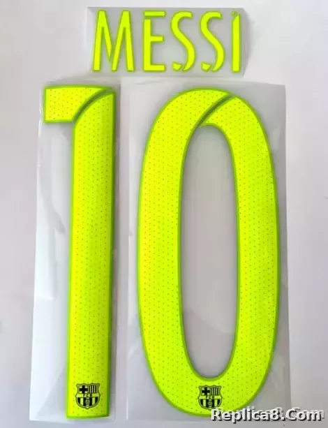 2016-17 Barcelona Third Name Set #10 MESSI